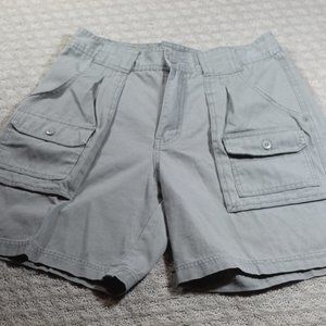 Cabela's Size 6 Olive Green 100% Cotton Cargo Hiking Shorts - NWOT